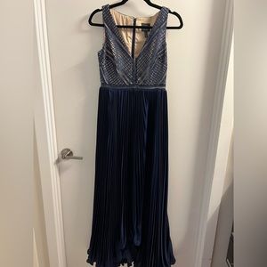 Navy formal Adrianna Papell dress - Size 2